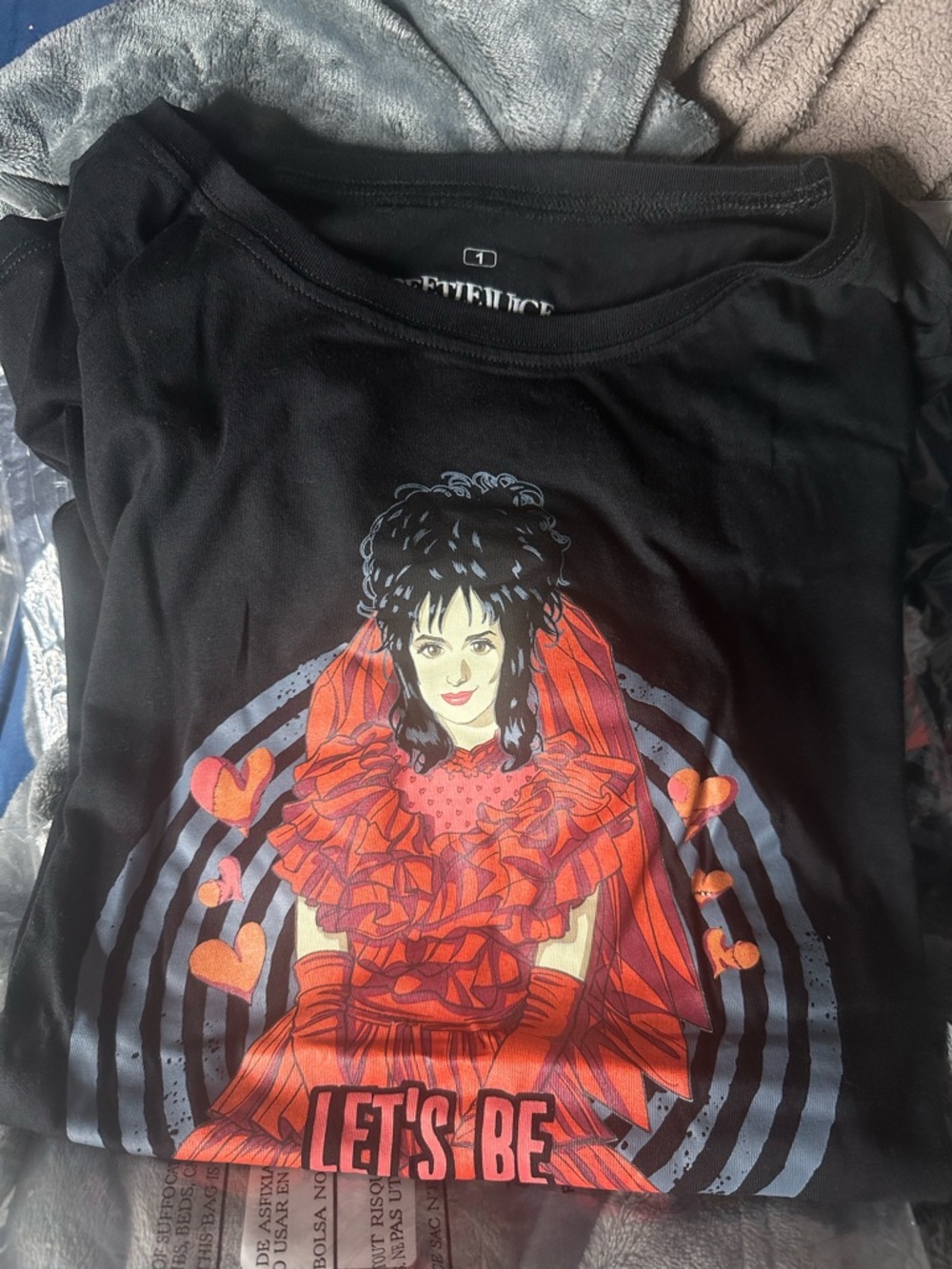 torrid Black Graphic Tee with Red and Yellow Artwork - Picture 4 of 4
